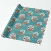 Nutnkraakthema Cadeaupapier (Uitgerold)