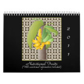 Nutritional Fruits, 2011 (met voedingsinfo) Kalender (Hoes)