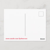 Nutritionele ondersteuning Glaucoma  Briefkaart (Achterkant)