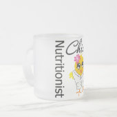 Nutritionist Chick Matglas Koffiemok (Voorkant links)