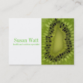 Nutritionist Kiwi Visitekaartje