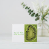 Nutritionist Kiwi Visitekaartje (Staand voorkant)