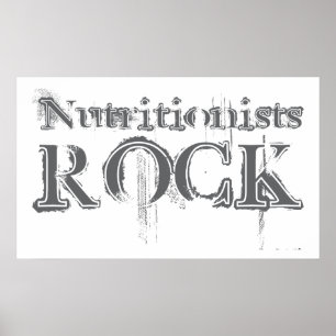 Nutritionisten Rock Poster
