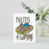 Nuts 4 Camping Briefkaart (Staand voorkant)