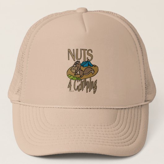 Nuts 4 Camping Trucker Pet (Voorkant)