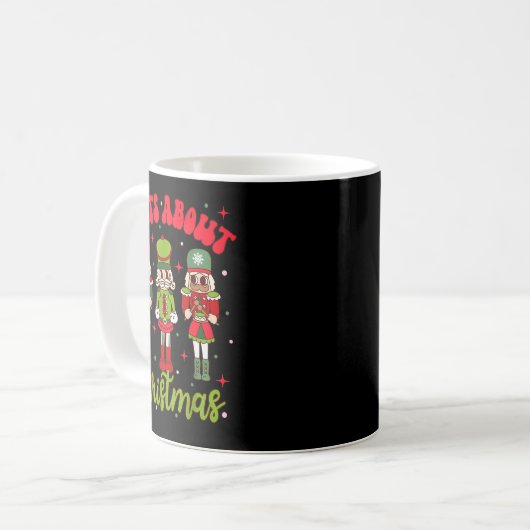 Nuts About Christmas Groovy Christmas Nutcracker S Koffiemok (Voorkant links)