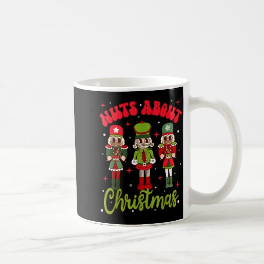 Nuts About Christmas Groovy Christmas Nutcracker S Koffiemok (Rechts)