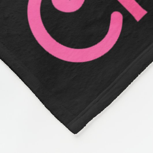 Nuts About Christmas Nutcracker Funny Christmas Fleece Deken (Hoek)