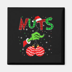 Nuts Kerstmis Kerstman Santa Mannen Vrouwen Volwas Magneet