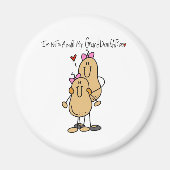 Nuts over mijn kleindochter magneet (Voorkant)