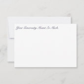 Nuts sur vous Écureuils Mariage Merci (Dos)