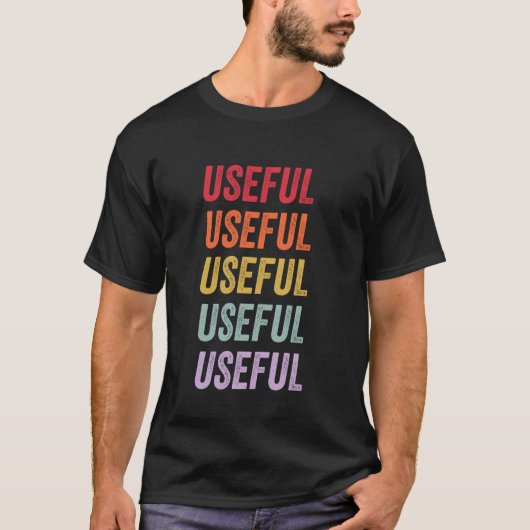Nuttig T-shirt (Voorkant)