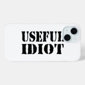 NUTTIGE IDIOOT Case-Mate iPhone CASE (Achterkant (horizontaal))