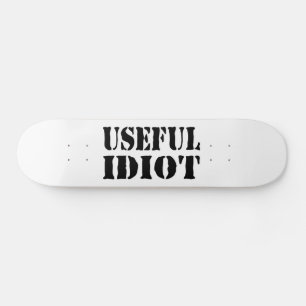 NUTTIGE IDIOOT SKATEBOARD