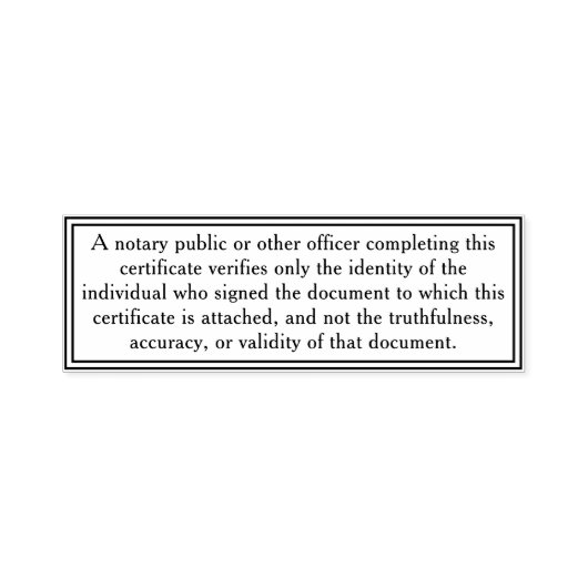 Nuttige Notaris Openbare Disclaimer Aangepaste inf Zelfinktende Stempel (Design)