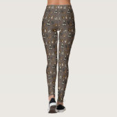 Nuttige studiecatten leggings (Achterkant)