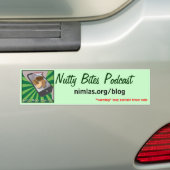 Nutty Bites Bumpersticker (Op auto)