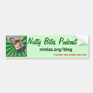 Nutty Bites Bumpersticker