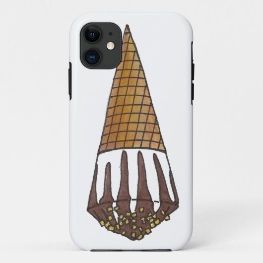 Nutty Buddy Chocolate Peanut Ice Cone Hoesje (Achterkant)