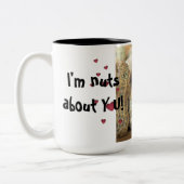 Nutty Couple Tweekleurige Koffiemok (Links)