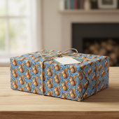 Nutty & Nice: Eekhoorn-thema inpakpapier