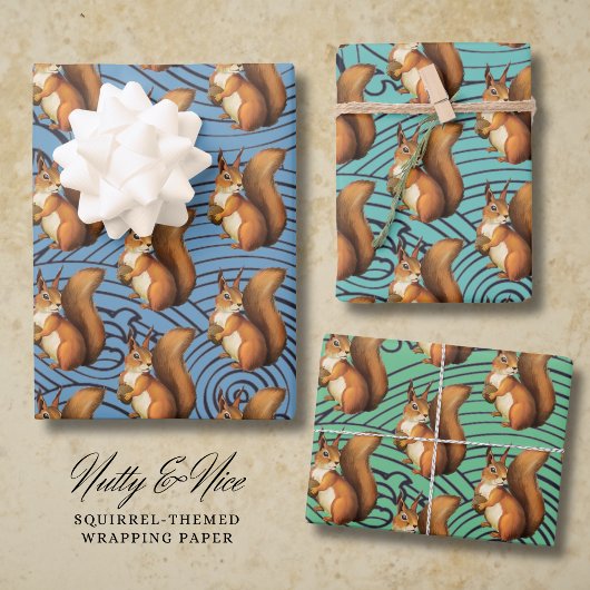 Nutty & Nice : Papier d'écureuil