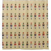 Nutty Nutcrackers Army Douchegordijn (Voorkant)
