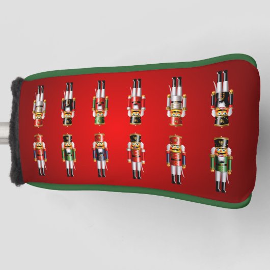 Nutty Nutcrackers Army Golfheadcover (Voorkant)