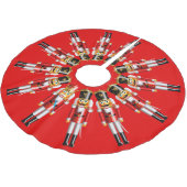 Nutty Nutcrackers Army Kerstboom Rok (Gekanteld)