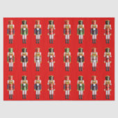 Nutty Nutcrackers Army Tissuepapier (Voorkant)