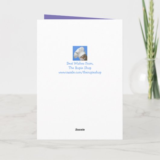 Nutty Squirrel Birthday Kaart (Achterkant)