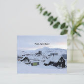 Nuuk, Groenland landschapsfoto Briefkaart (Staand voorkant)