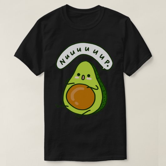 Nuuup Avocado T-shirt (Design voorkant)