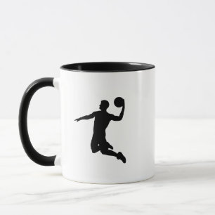 Nuvex Minimalistische Basketbal Dunk Koffiemok Mok