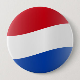 Nuvola Dutch, Nederland Ronde Button 4,0 Cm
