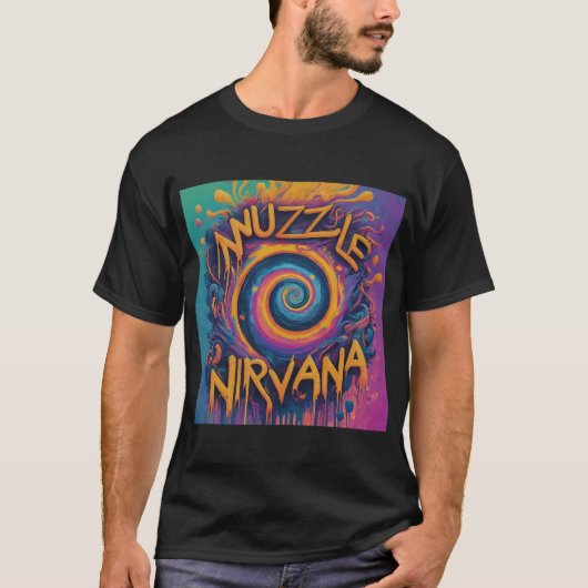 Nuzzle en T-shirt design Nirvana (Devant)