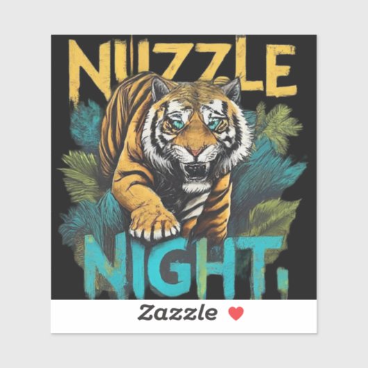 Nuzzle Night Sticker (Vel)