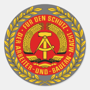 NVA-WAPENCOAT RONDE STICKER