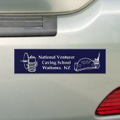 NVCS_Waitomo _ Blauwe bumpersticker (Op auto)