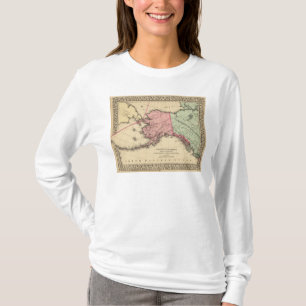 NW America Map door Mitchell T-shirt