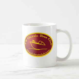 NW Classic Boat Club Gold/Red Logo Mok
