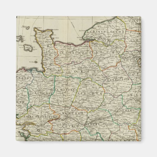 NW Frankrijk Magneet (Voorkant)