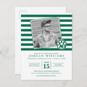 NW Missouri staat Afstuderen Aankondigingskaart (Voorkant / Achterkant)