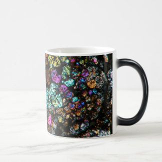NWA Meteorite Thin Section Coffee Cup 02 Magische Mok