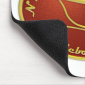 NWCBC Red & Gold Logo Mousepad Muismat (Hoek)