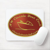 NWCBC Red & Gold Logo Mousepad Muismat (Met muis)