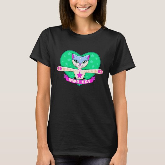 NWO Kat (donker) T-shirt (Voorkant)