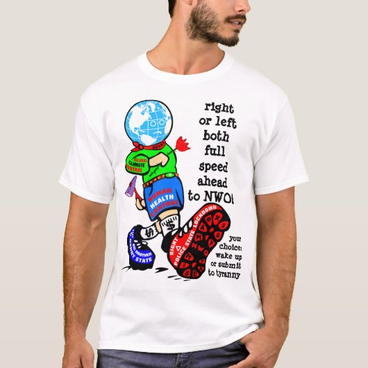 NWO laarzen (licht) T-Shirt (Voorkant)