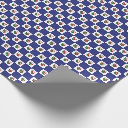 NWT Papier voor aangepaste NWT-vlag - Cadeaupapier (Hoek)