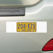 NY74 BUMPERSTICKER (Op auto)
